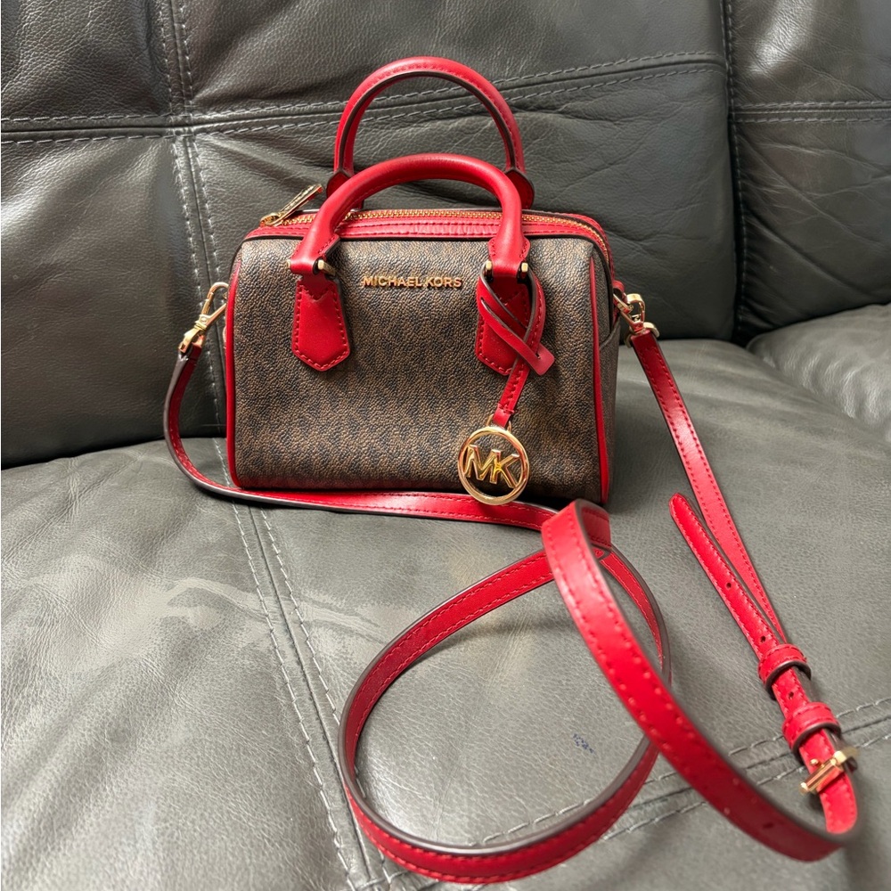 Michael Kors signature canvas mini crossbody